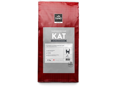 Kattefoder, sund kat killing 12 kg