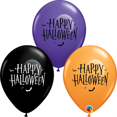 HAPPY HALLOWEEN BALLOONS - 25 stk.