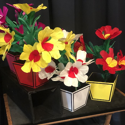 TORA COLORFUL FLOWER VASES FROM TUBE