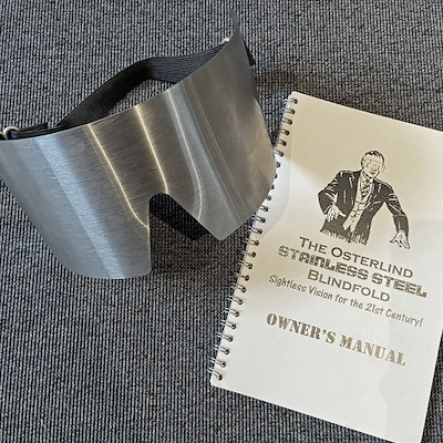 THE OSTERLIND STAINLESS STEEL BLINDFOLD