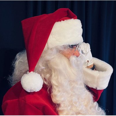 JULEMANDSKOSTUME LUKSUS VELOUR