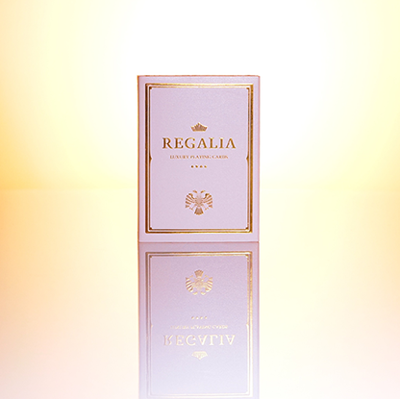 REGALIA WHITE PLAYING CARDS - Shin Lim
