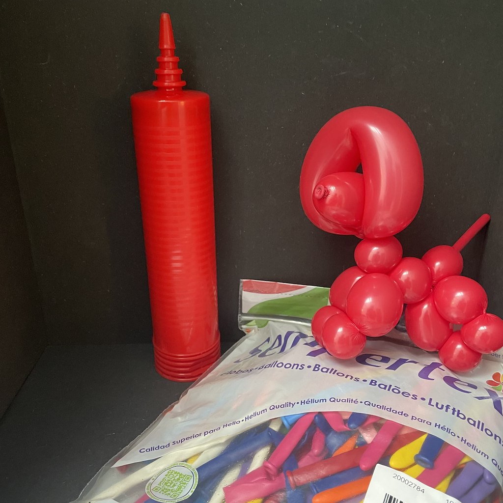 MODELLING BALLOONS AND A GOOD PUMP