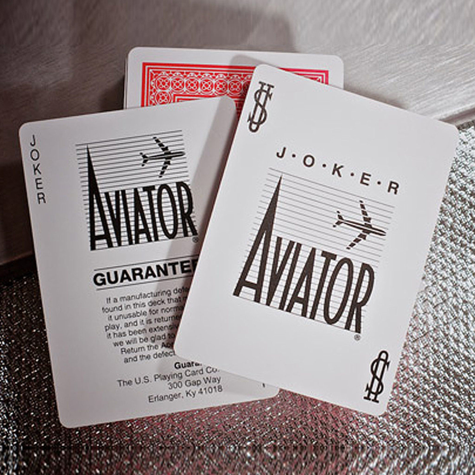 Buy AVIATOR POKER SIZE PLAYING CARDS at Pegani