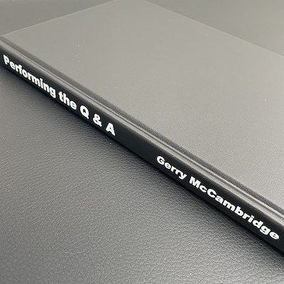 PERFORMING THE Q & O -  Gerry McCambridge