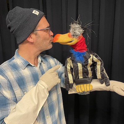 AXTELL BIRD PUPPET MED BIRD ARM ILLUSION