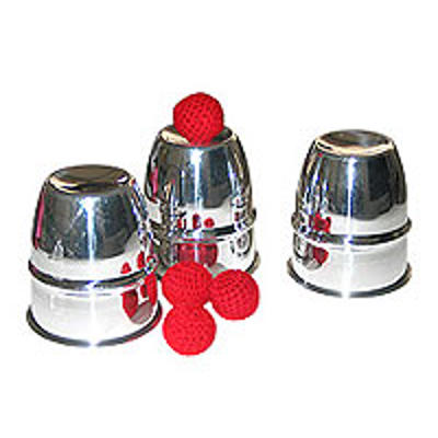 CUPS AND BALLS - aluminium