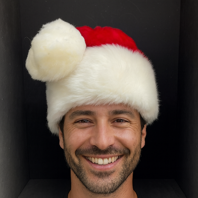 BIG LUXURY SANTA HAT