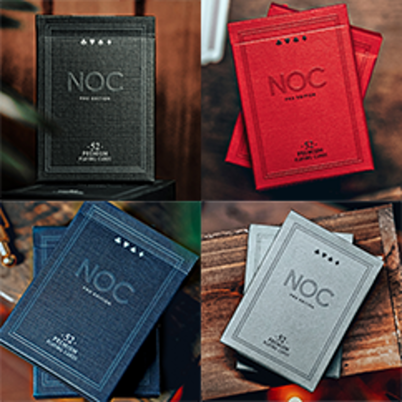 thumbnail image 2 of NOC Pro 2021 (Navy Blue) Playing Cards – Magic 2 of 10