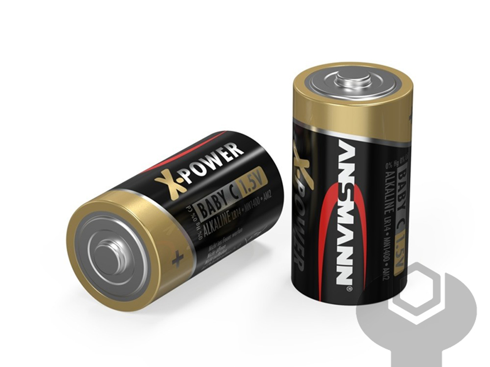 BATTERI LR 14 AM2 C ANSMANN - Teknidan - Leverandør til industrien