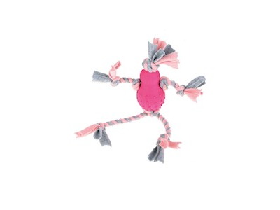 Hvalpeleg Fleece Mand – Pink, 35 × 10 × 7 cm