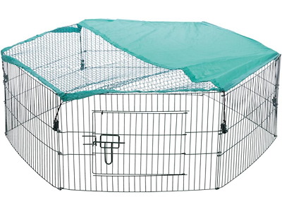 Løbegård med net 6 x 58 x 38 cm.