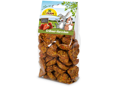 JR Farm Jordbærhjerter – 150 g