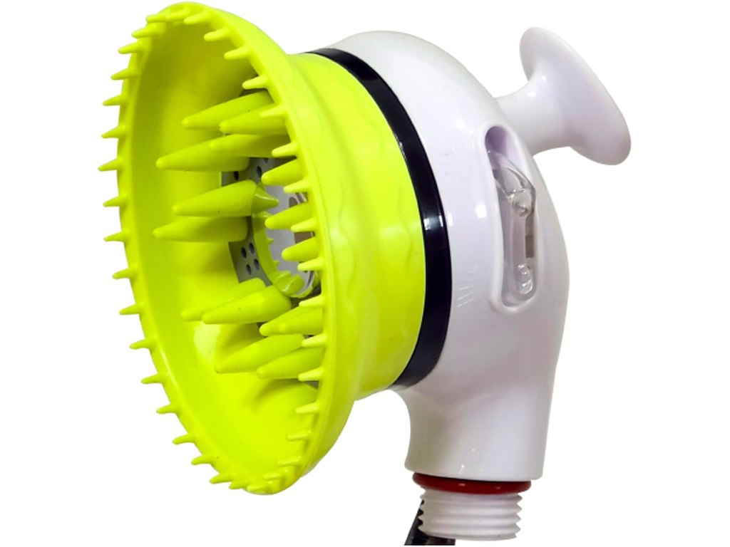 JW Co Spa Pet Healing Massage Shower Head Sprayer – Brusehoved til hundevask