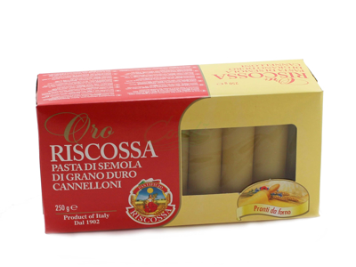 Oro Riscossa Cannelloni pasta 250 g