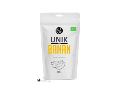 Banan Pulver økologisk 200 gr