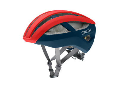 Smith Network Mips - Cykelhjelm - Mat Rød/Blå