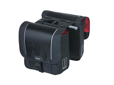 Basil Sport Design - Cykeltasker til bag - Double bag - 32 liter - Black