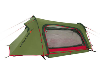 High Peak Sparrow 2 - 2 personers telt - Pesto-red