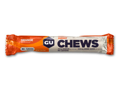 GU Chews - Energi vingummi - Orange - 54 gram