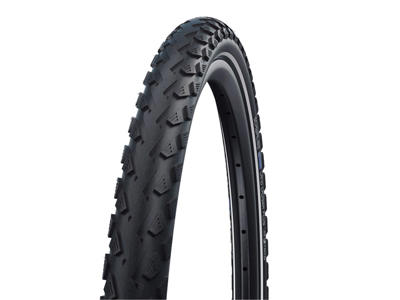 Schwalbe Land Cruiser Plus - PunctureGuard - 28x2,15 (55-622) Sort refleks - E-25