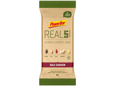 Powerbar - REAL 5 - Goji Cashew - Vegansk - 65g