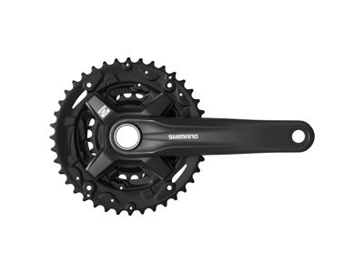 Shimano FC-MT210-3 - Kranksæt til 3 x 9 gear - 40/30/22 tands - 170mm - Ude chain guard