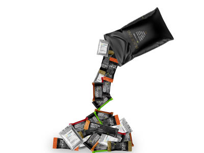PurePower Black Bag #2 - Protein Bag - Pose med 25 stk.