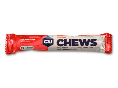 GU Chews - Energi vingummi - Strawberry - 54 gram