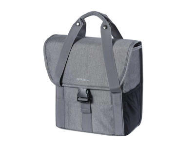 Basil Go Single bag - Cykeltaske - 16 liter - Grey melee