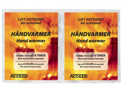 Håndvarmere holder op til 8 timer 1 par