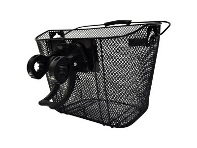 OXC - Quick release beslag - Til cykelkurv front - Sort