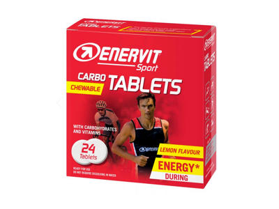 Enervit - Sport - Chew Carbo Tablets - Lemon - 24 Tabl. 4 g each