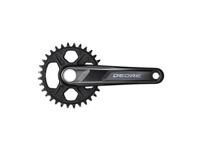 Shimano Deore - Kranksæt 1x12 gear - 32 tands - 175mm pedalarme - M6100