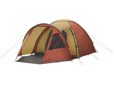 Easy Camp Eclipse 500 - Telt - 5 Personer - Guld/Rød
