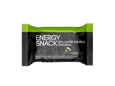 PurePower Energy Snack - Havre 60 gram - OBS Bedst før 20/10-2025