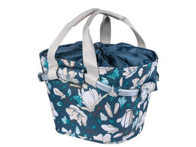 Basil Magnolia Carry All - Cykelkurv - 15 liter - Teal blue
