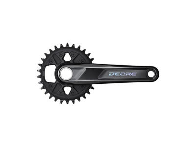 Shimano Deore - Kranksæt 1x12 gear - 32 tands - 170mm pedalarme - M6100