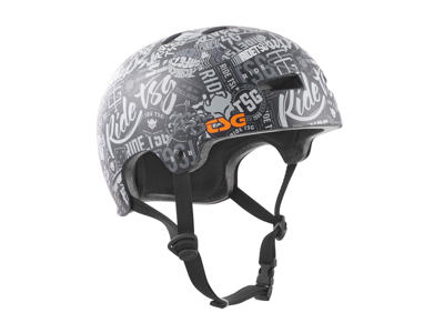 TSG Evolution graphic - Cykel- og skaterhjelm - Stickerbomb