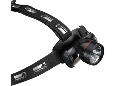 High Peak - Pandelampe - 40 lumen - Sort