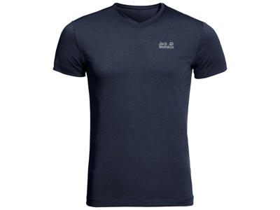 Jack Wolfskin Active T-Shirt - Hr. - Sort