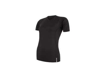 Sensor Coolmax Tech - T-Shirt K/Æ - Dame - Sort