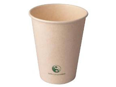 Kaffebæger Catersource 25cl hvid natur 80 stk.