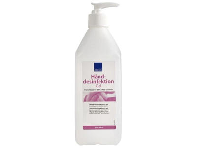 Hånddesinfektion Abena Gel 85% 600 ml m/pumpe