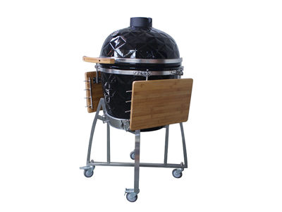 Grill Kamado L Sort Diamond