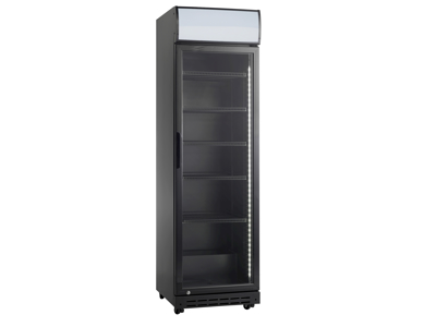 Display køleskab 386 l sort ScanDomestic