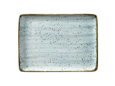 Tallerken flad 30x22 cm Corendon blå