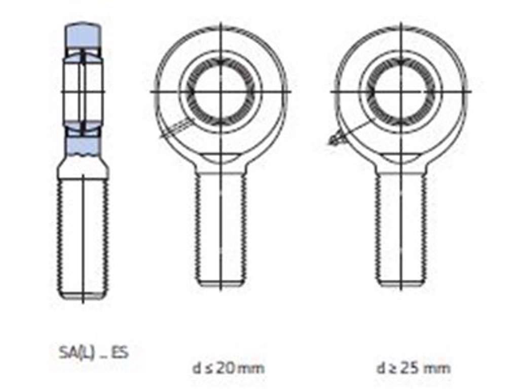 SALKAC 8 M SKF Ledleje