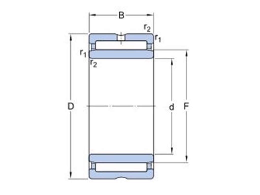 NKI 9/12 SKF Nåleleje