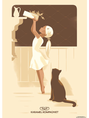Katpigen - plakat B2